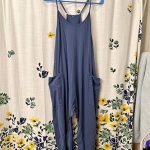 Women's Blue Jumpsuit